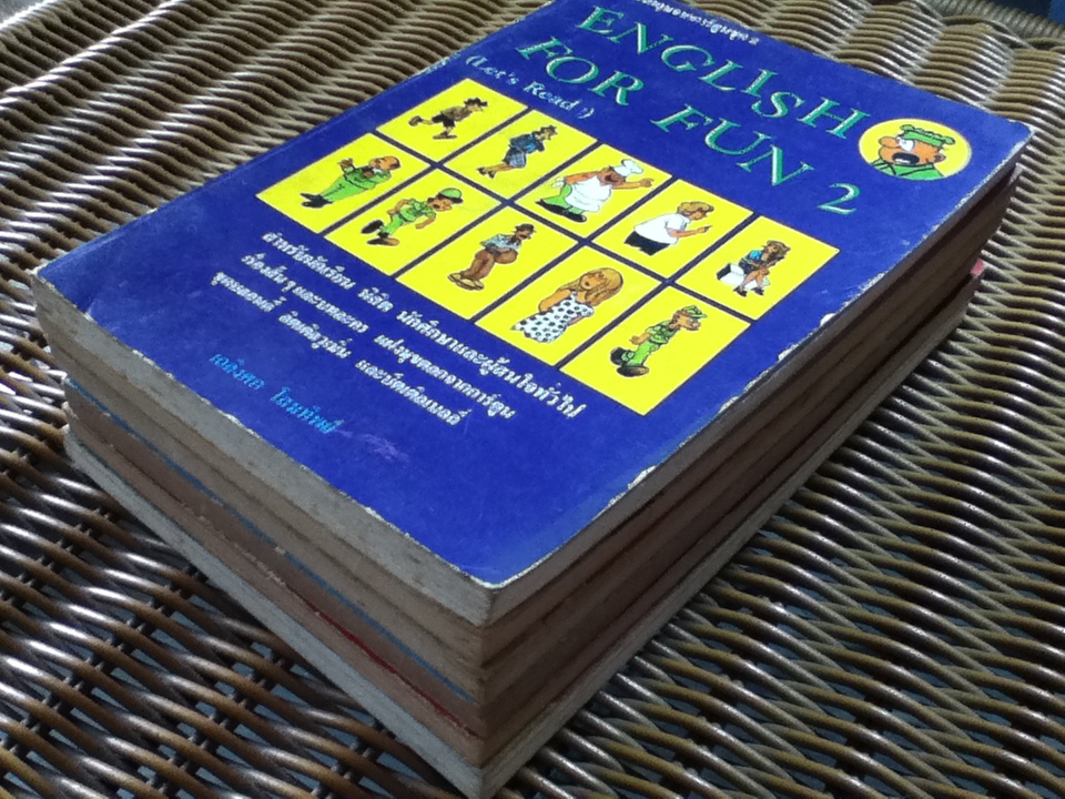 เรียนภาษาอังกฤษจากการ์ตูน 6 เล่ม