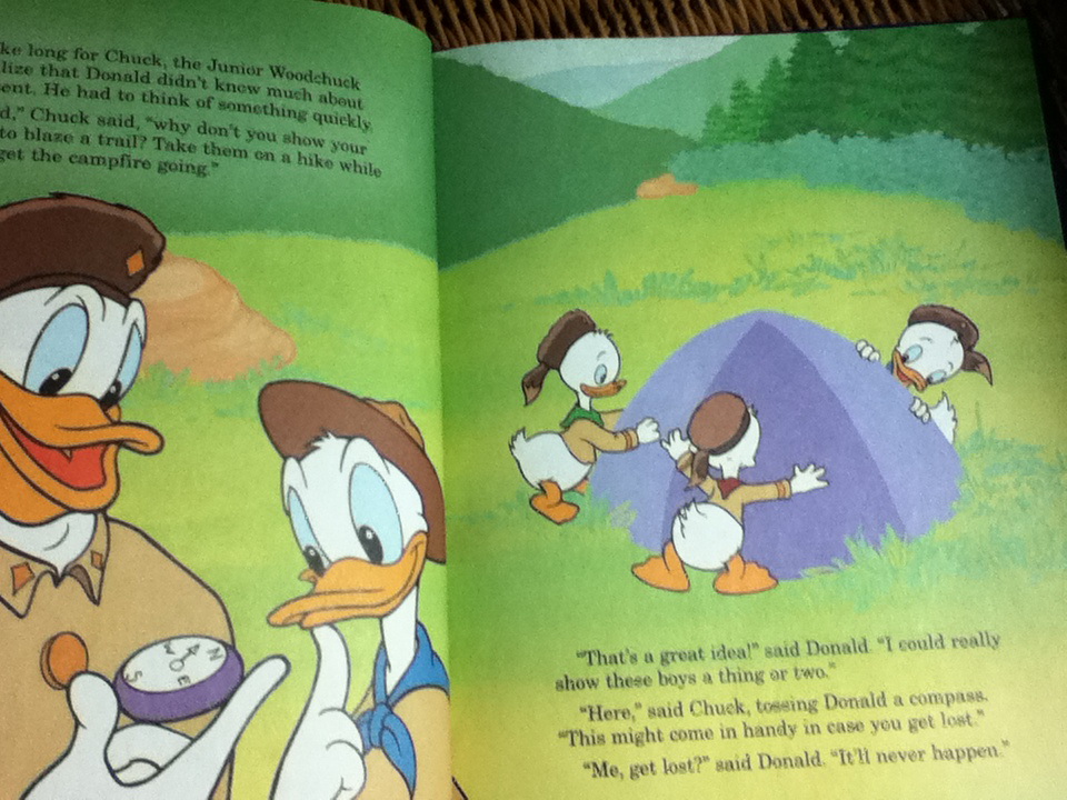 FOLLOW YOUR NOSE, DONALD