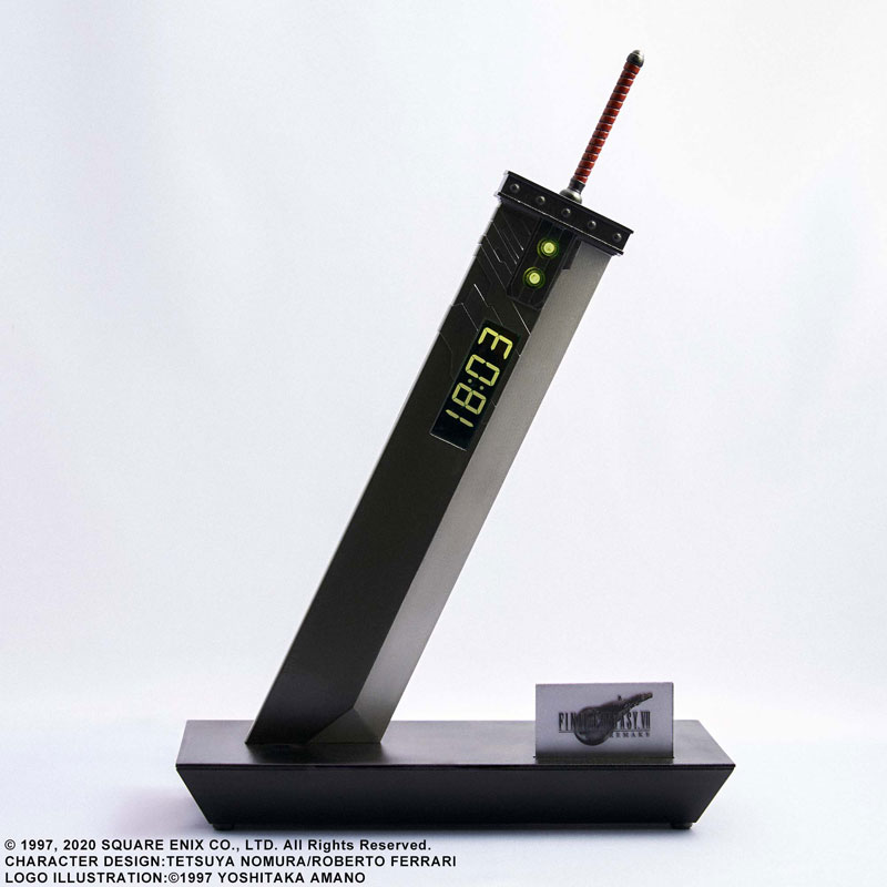 Final Fantasy VII Remake Digital Clock [Buster Sword](Pre-order)