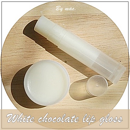 ชุดทำลิป กรอส ไวท์ ชอคโแลตไม่มีสีและน้ำหอม WHITE CHOCOLATE LIP GLOSS BASE 500-2000 กรัม