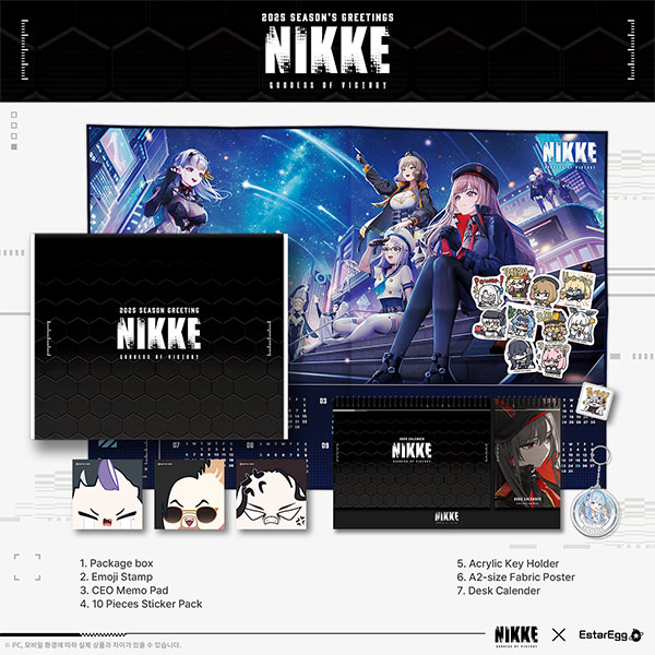 "Goddess of Victory: Nikke" Seasons Greeting 2025(Provisional Pre-order)
