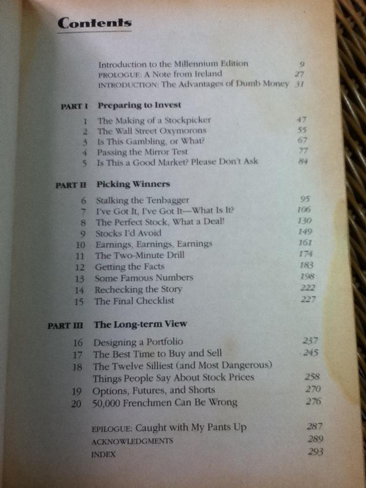 ONE UP ON WALL STREET/ Peter Lynch, John Rothchild