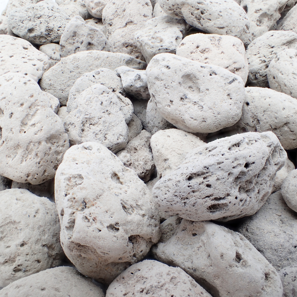 หินภูเขาไฟ เบอร์ 3S, SSS (Pumice) ขนาดเม็ด 1.5 - 3 เซนติเมตร
