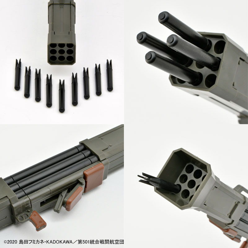 [AmiAmi Exclusive Bonus] LittleArmory [LASW08] "Strike Witches ROAD to BERLIN" Fliegerhammer 1/12 Plastic Model(Pre-order)