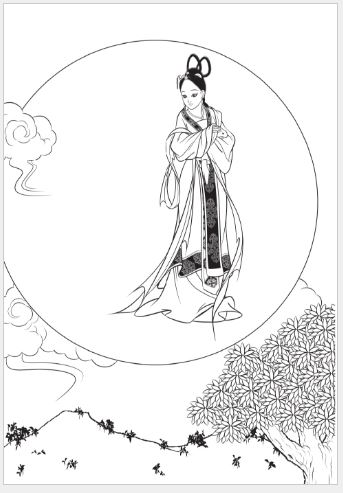 หนังสืออ่านนอกเวลาภาษาจีน เรื่องเทพธิดาแห่งจันทรา 学汉语分级读物(第1级):嫦娥奔月