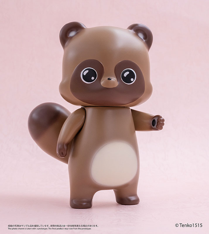 Chibi Creature Little Fox with Two Tails Ponkichi Soft Vinyl Figure(Pre-order)