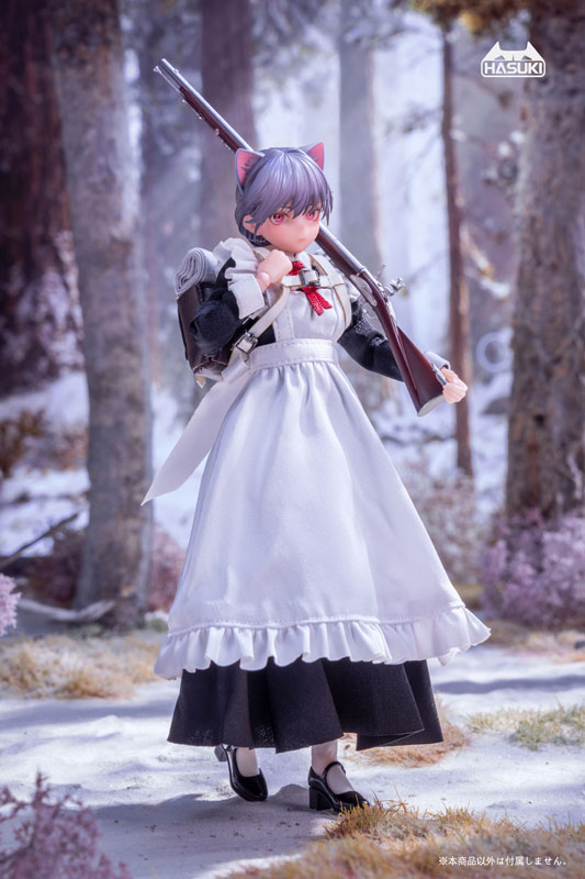 pocket art Series PA010 Maid Gunner FKEY 1/12 Complete Model Action Figure(Pre-order)
