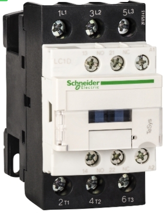MAGNETIC CONTACTOR, SCHNEIDER, LC1D25P7 230VAC