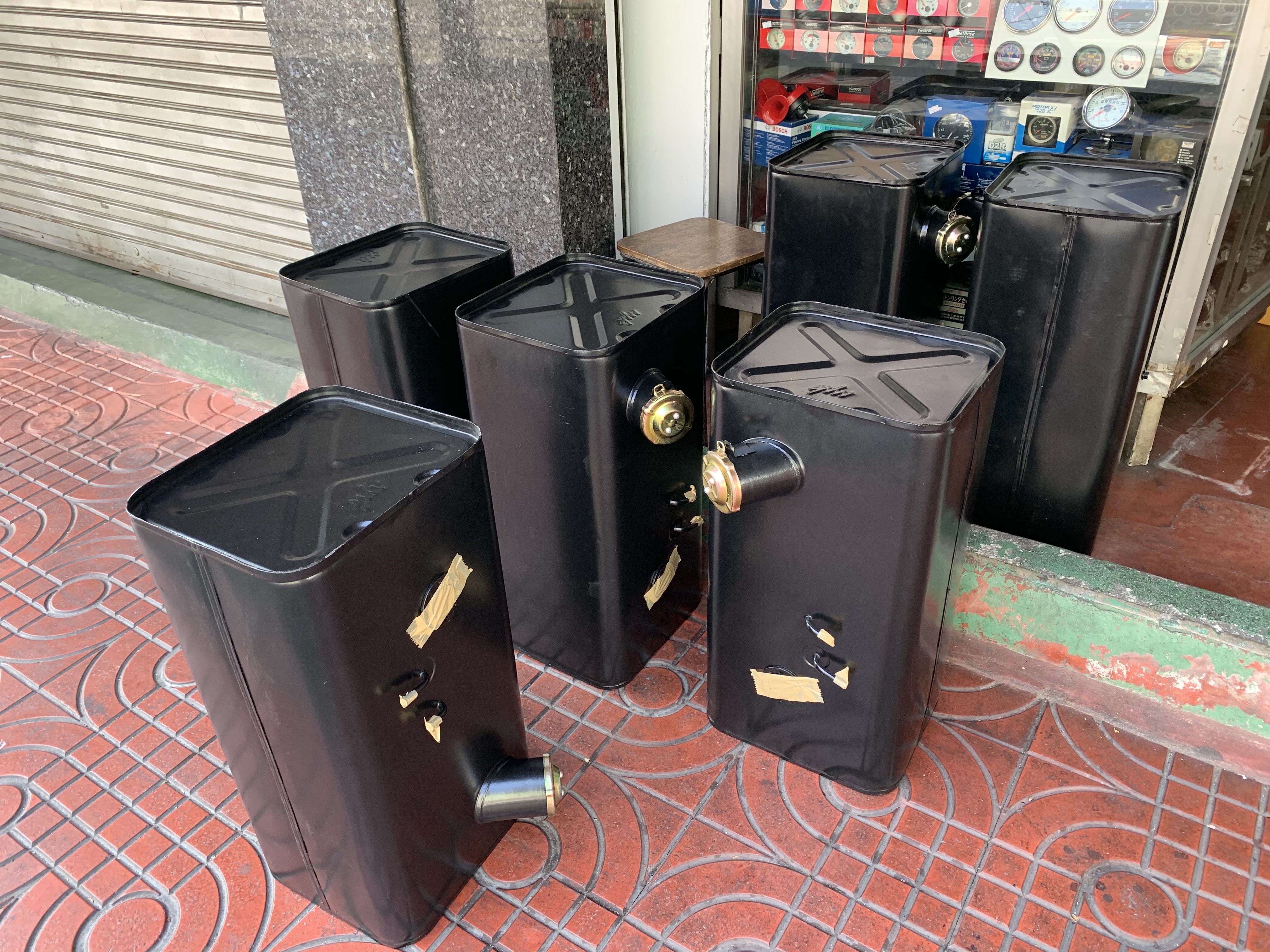 ถังน้ำมันรถบรรทุก 60 80 100 150 200 ลิตร