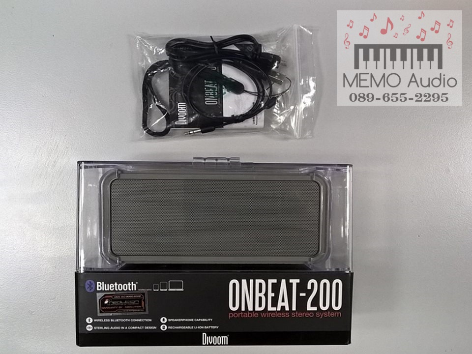 ลำโพงบลูทูธ DIVOOM ONBEAT-200