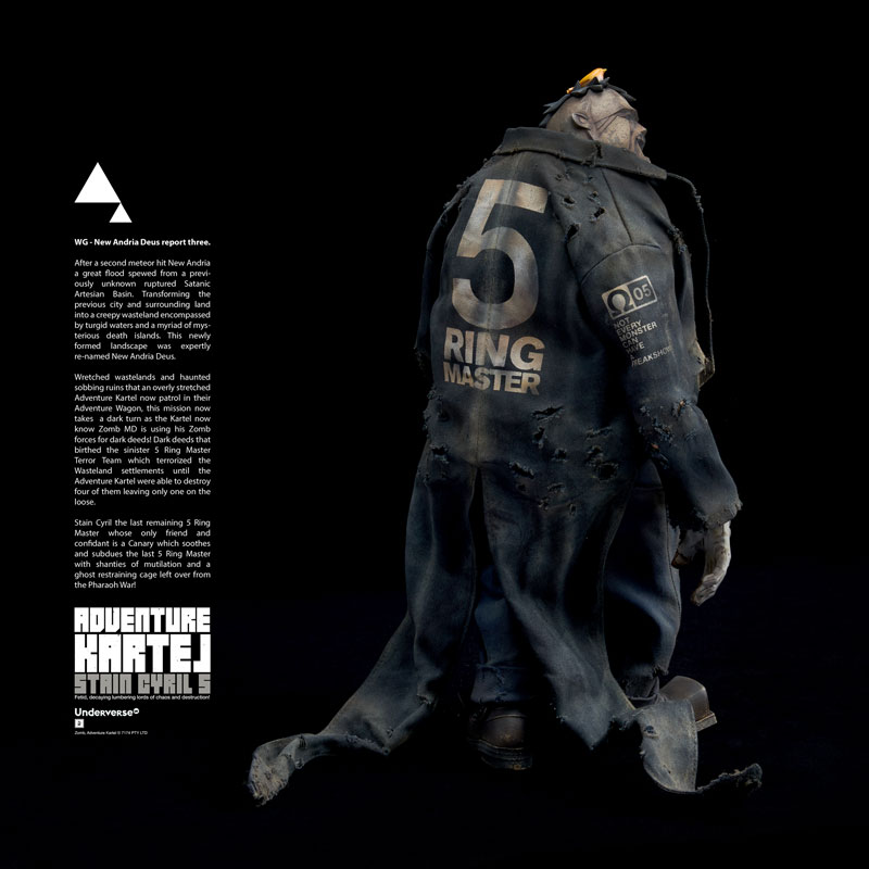 ADVENTURE KARTEL STAIN CYRIL 5 1/6 Collectible Figure(Pre-order)