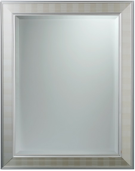 MWJ226 กระจกกรอบไม้สนลาย Classic 75x95 ซม.