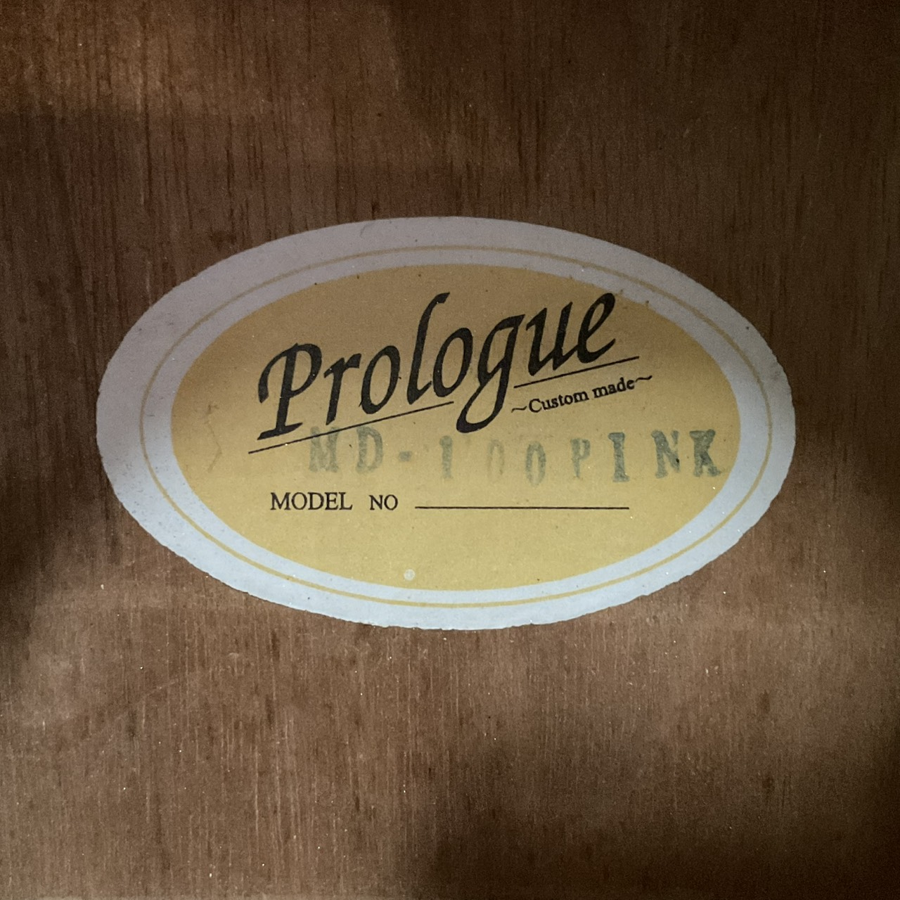 กีต้าร์โปร่ง Prologue : MD-100 PINK