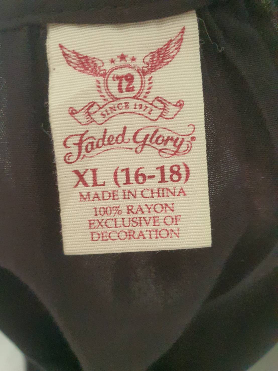 FF06143 เสื้อแฟชั่น เรย่อน สีดำ มือสอง แบรนด์ อก 44 นิ้ว