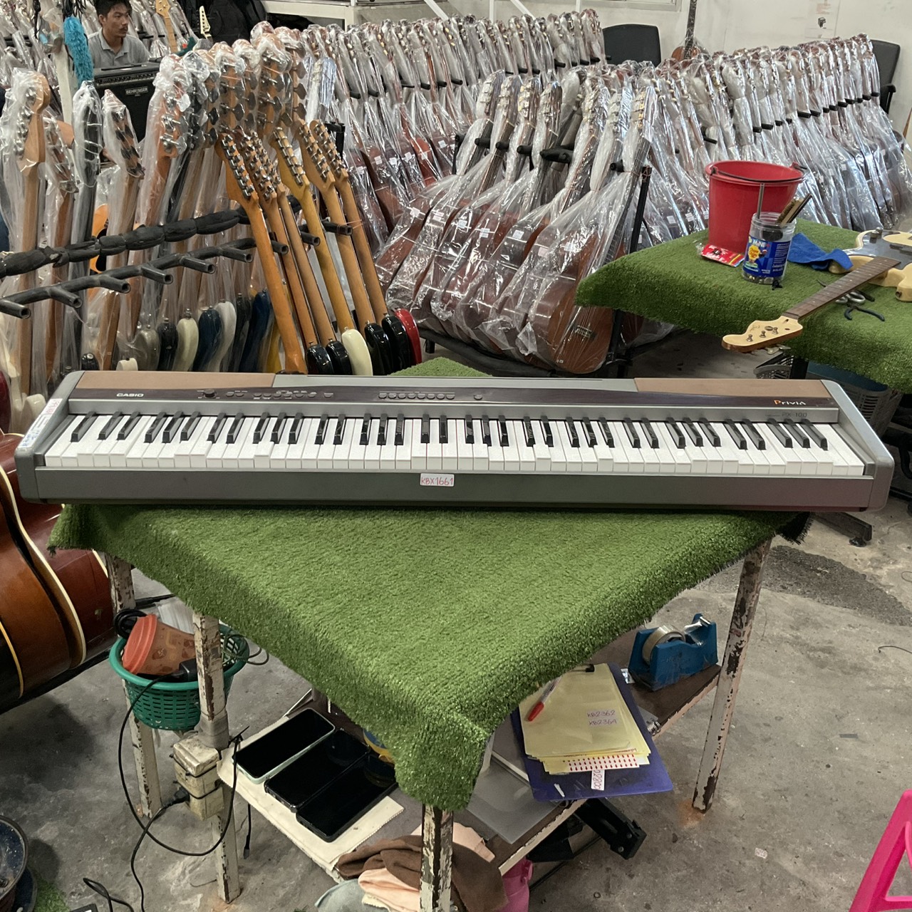 เปียโน CASIO : PX-100 สินค้าไม่พร้อมใช้งาน (ต้องซ่อม)