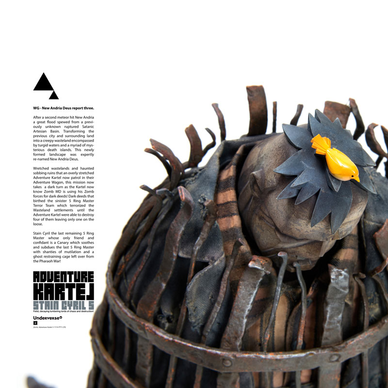 ADVENTURE KARTEL STAIN CYRIL 5 1/6 Collectible Figure(Pre-order)