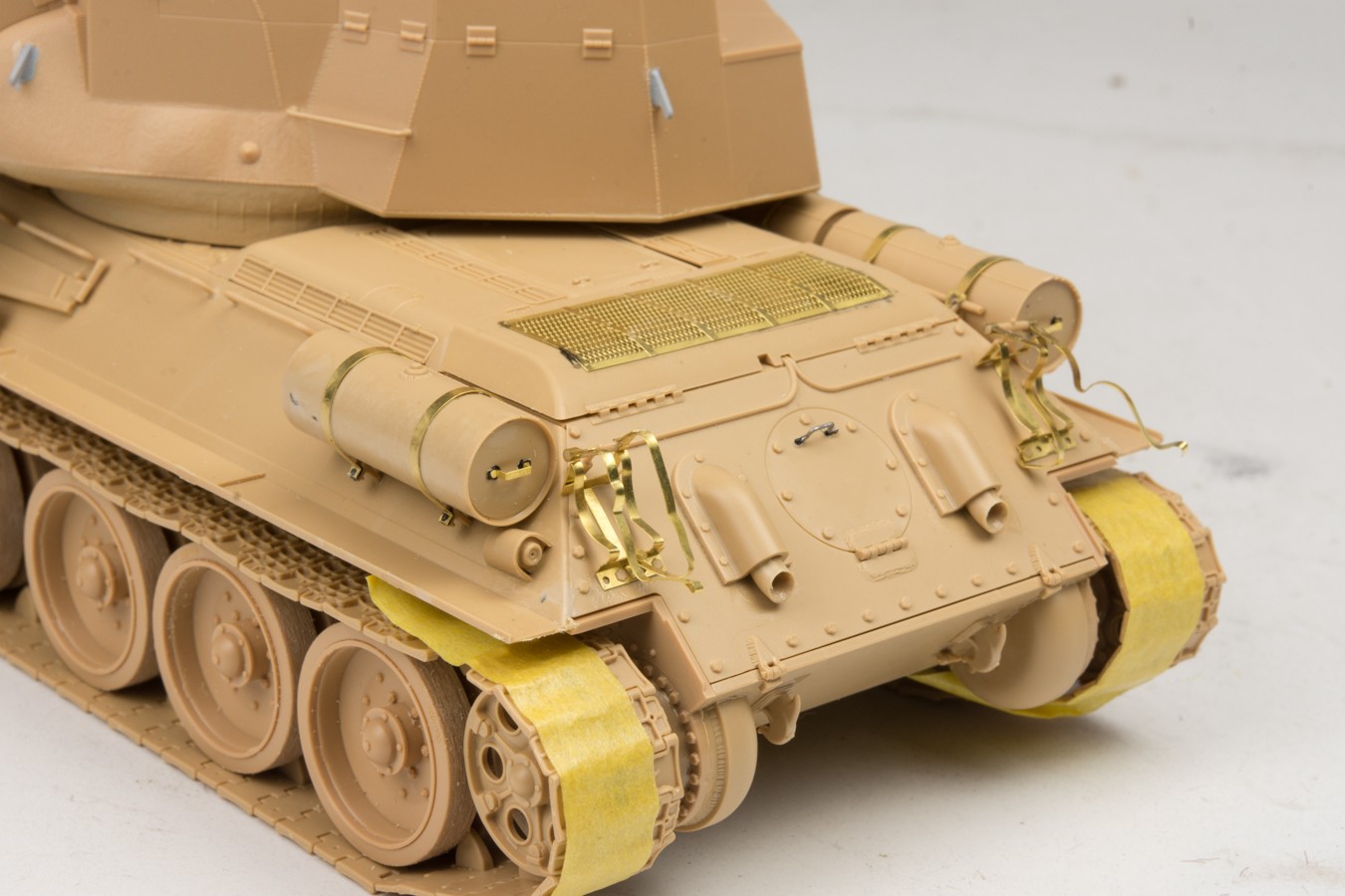โมเดลรถถัง Ryefield Model (RFM) 1/35 RM-5013 T-34/122 Egyptian 122 mm Self-Propelled GUN