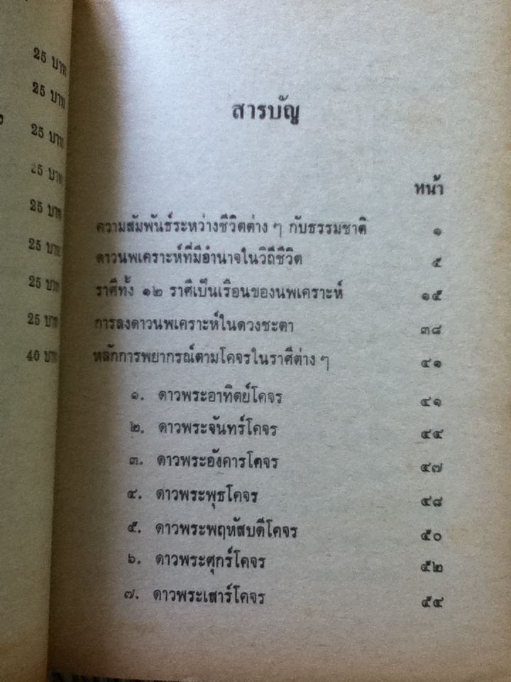 ตำราดูดวงชะตาด้วยตนเอง/ ประกิณโชค