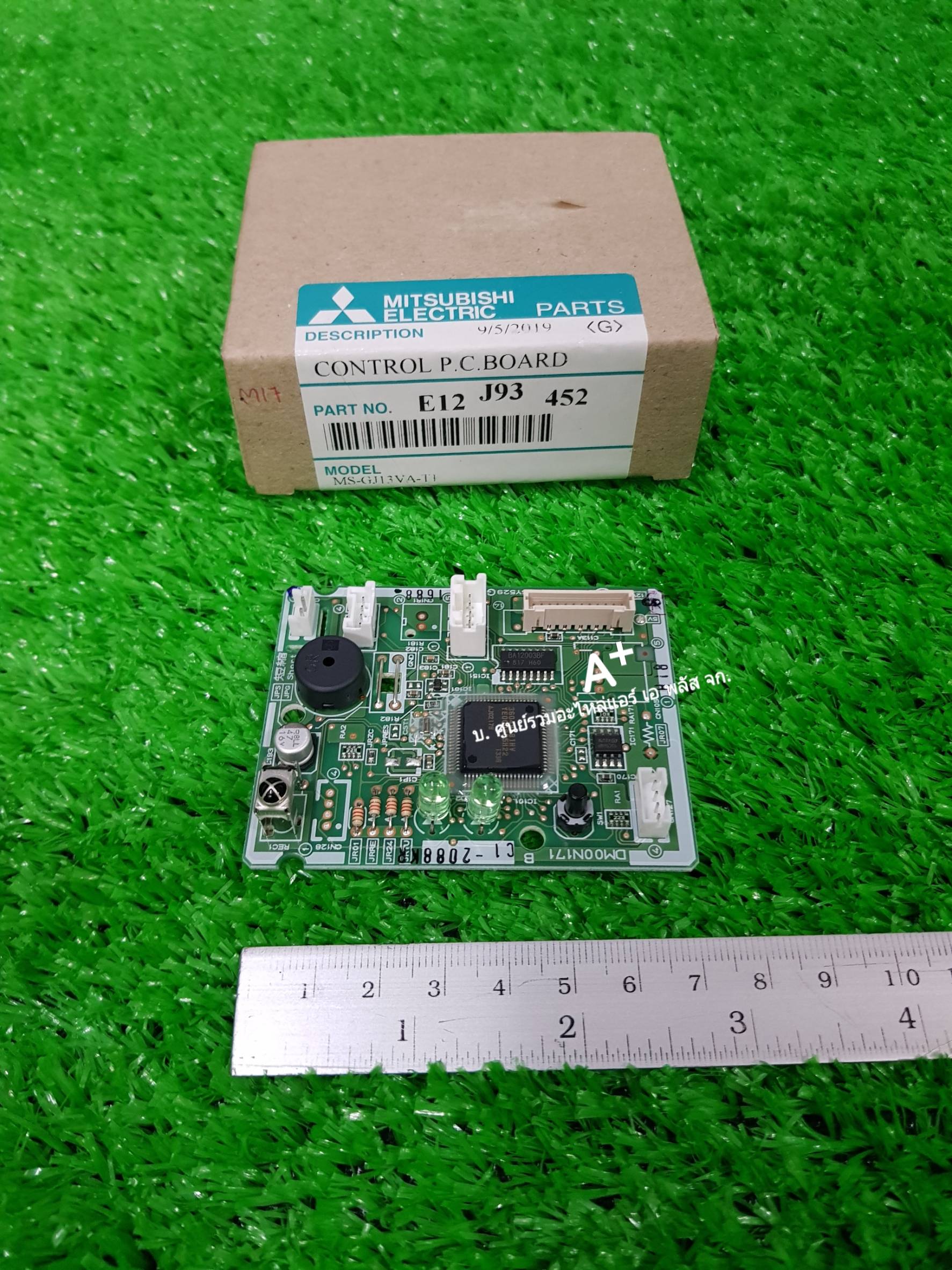 แผงวงจรควบคุมแอร์มิตซู CONTROL PC BOARD + ตัวรับสัญญาณ MS-GJ13VA E12J93452 ส่งฟรี