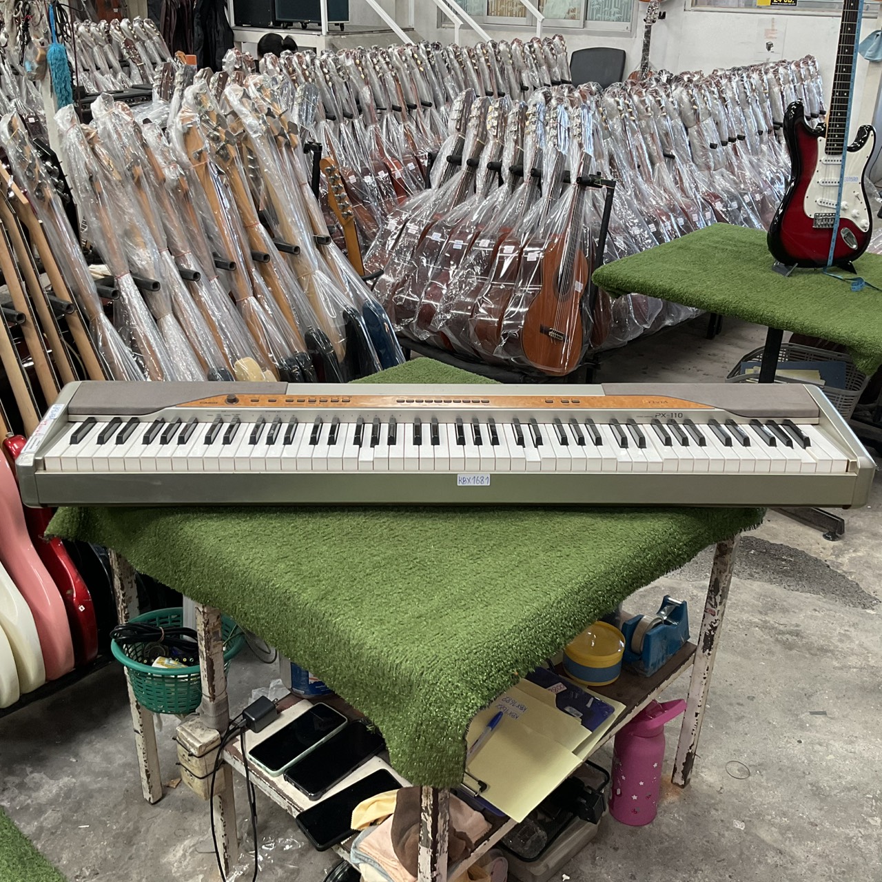 เปียโน CASIO : PX-110 สินค้าไม่พร้อมใช้งาน (ต้องซ่อม)