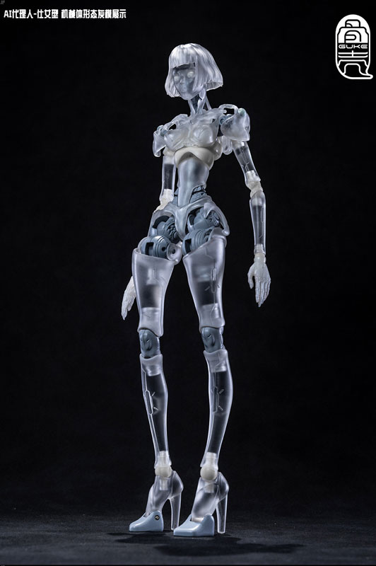 GK01FEC1 AI Agent Servant Type C1 Transparent Ver. 1/12 Scale Posable Figure Body(Provisional Pre-order)