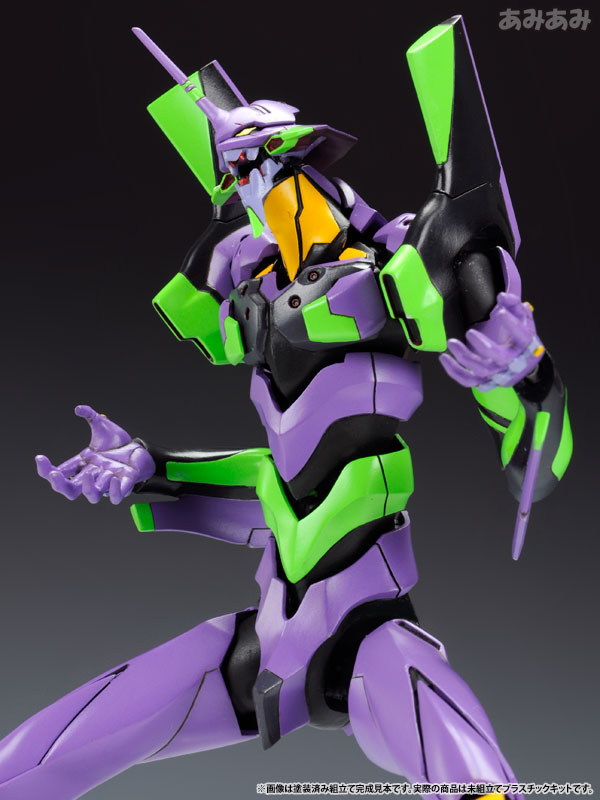 Evangelion: 2.0 You Can (Not) Advance 1/400 General-Purpose Humanoid Battle Weapon Android EVA-01 Test Type Plastic Model(In-Stock)