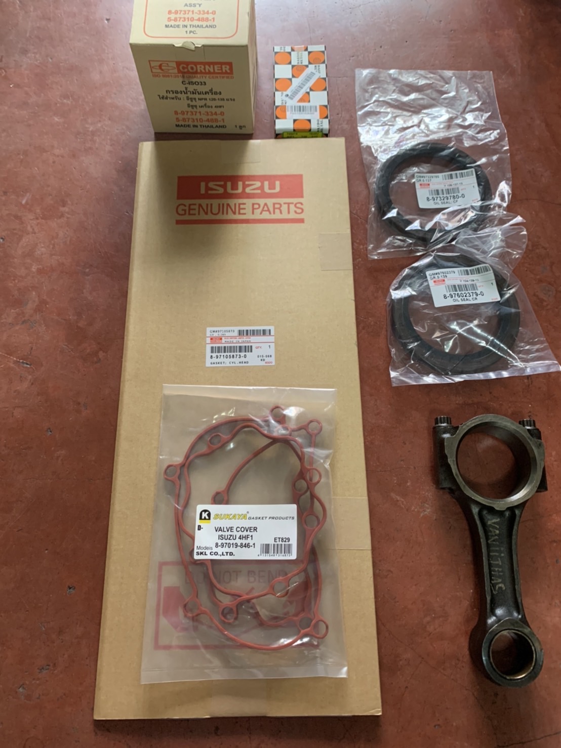 ชุดยกเครื่อง ISUZU NPR 120-135 แรง 4HF1