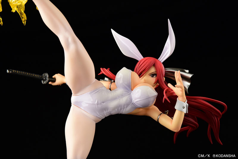 FAIRY TAIL Erza Scarlet High Kick ver. White Rabbit 1/6 Complete Figure(Pre-order)(Single Shipment)