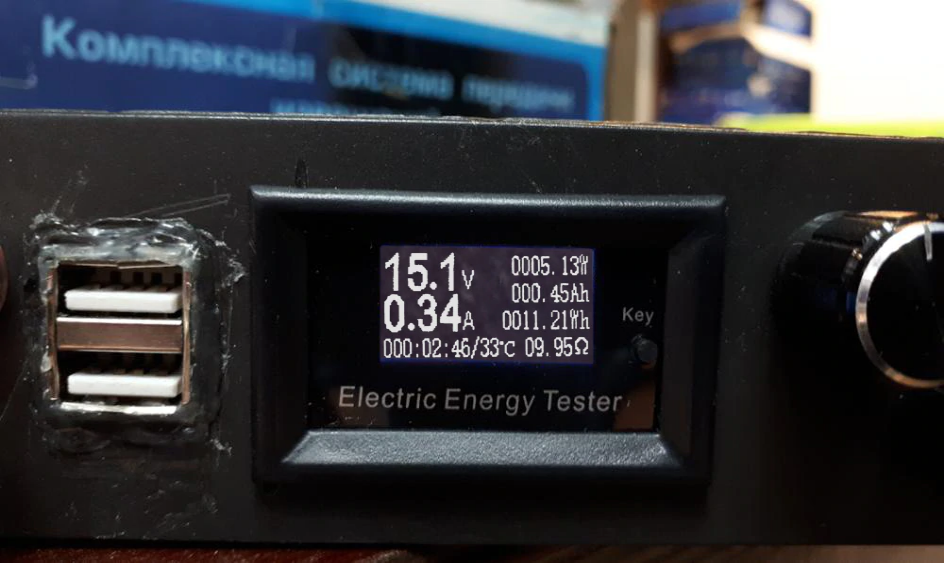 เครื่องวัดไฟฟ้า Electric Energy Tester DC 150V/20A 3KW Digital voltmeter ammeter power supply voltage meters detector wattmeter volt current capacity tester indicator