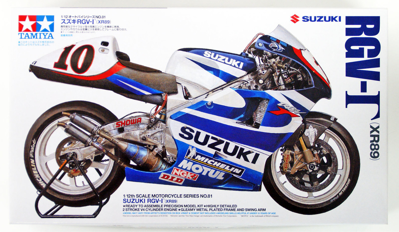 โมเดลมอเตอร์ไซด์ทามิย่า ขนาด 1/12 Tamiya TA14081 Suzuki RGV Gamma XR89