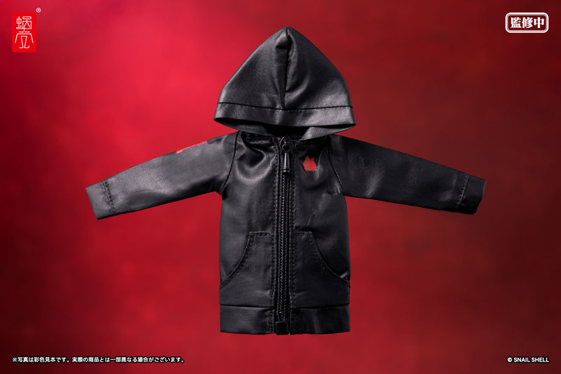 [Exclusive Sale] "G.N.PROJECT" Option Costume Sune-chan Hoodie (Matte Black Ver.) (DOLL ACCESSORY)(Provisional Pre-order)