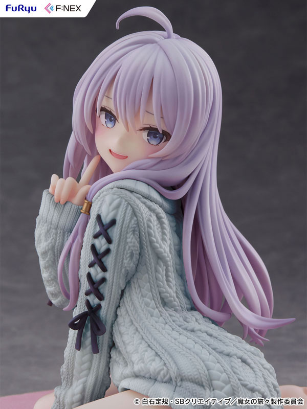 Wandering Witch: The Journey of Elaina Elaina knit ver. 1/7 Scale Figure Repaint BLUE(Pre-order)