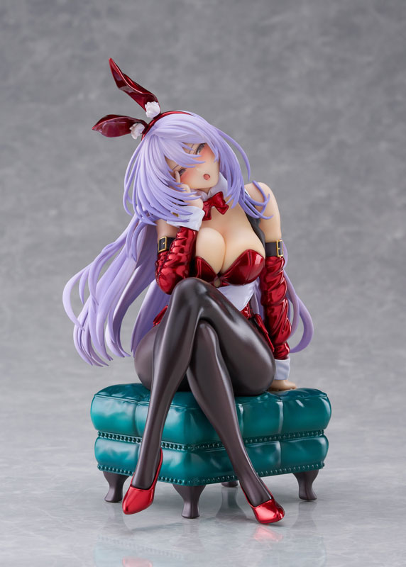 She Laughs Shy...I Feel Ashamed AMAGASA TSUDURI Bunny Style (Xmas santa color) 1/7 Complete Figure(Pre-order)