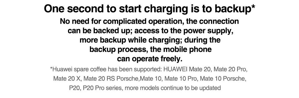 Huawei Backup Storage Quick Charger for Huawei Mate 20 X P20 Pro Mate10 1TB Hard Drive External Memory Storage ST310-S1