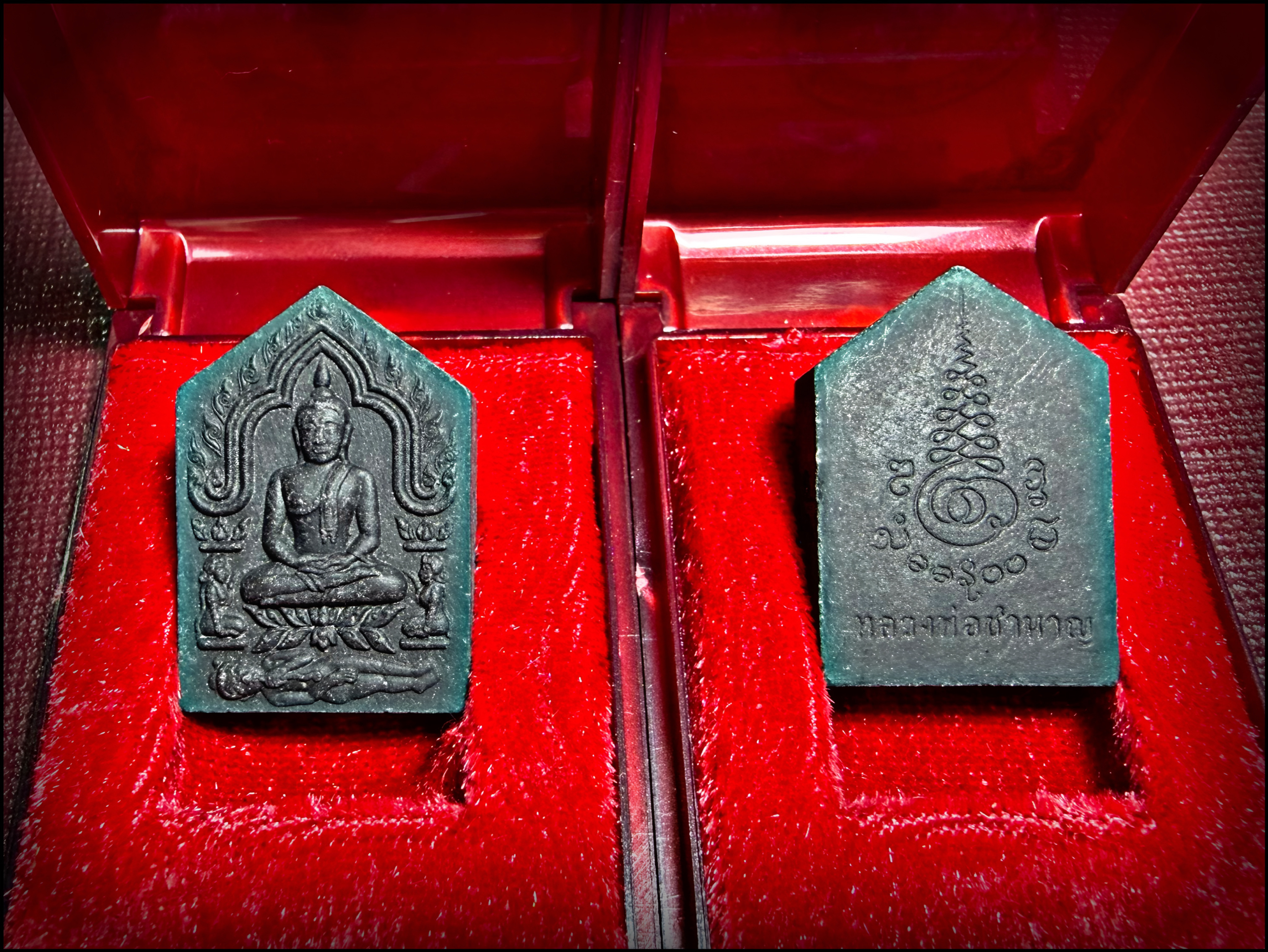 พระขุนแผนผงพราย (รุ่น:กองบุญกฐิน2568) Phra Khun Phaen Phong Phrai. (series:kathina merit fund 2568) SKU-04060