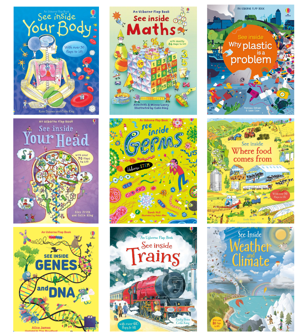 USBORNE SEE INSIDE SERIES