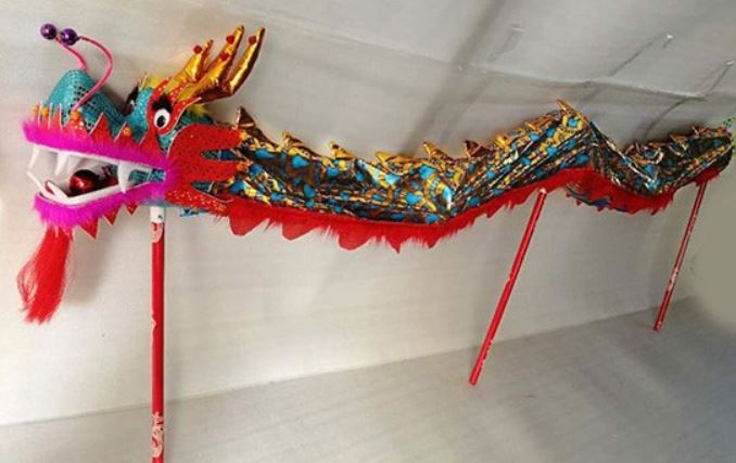 เชิดมังกร การแสดงเชิดมังกร สำหรับเด็กเล็กน้ำหนักเบา 舞龙道具儿童九节龙 Dragon Dance Props Children's Nine Dragons