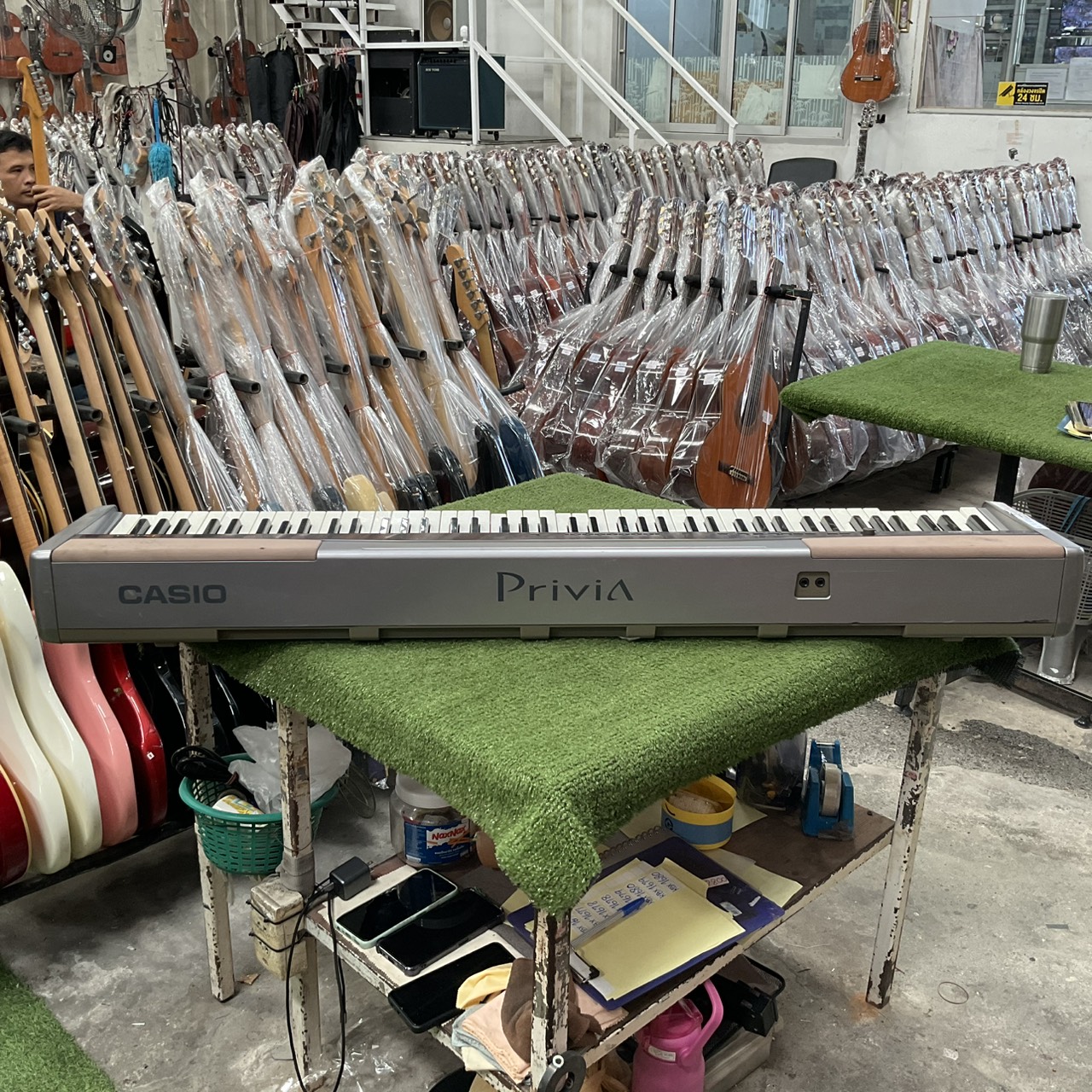 เปียโน CASIO : PX-100 สินค้าไม่พร้อมใช้งาน (ต้องซ่อม)