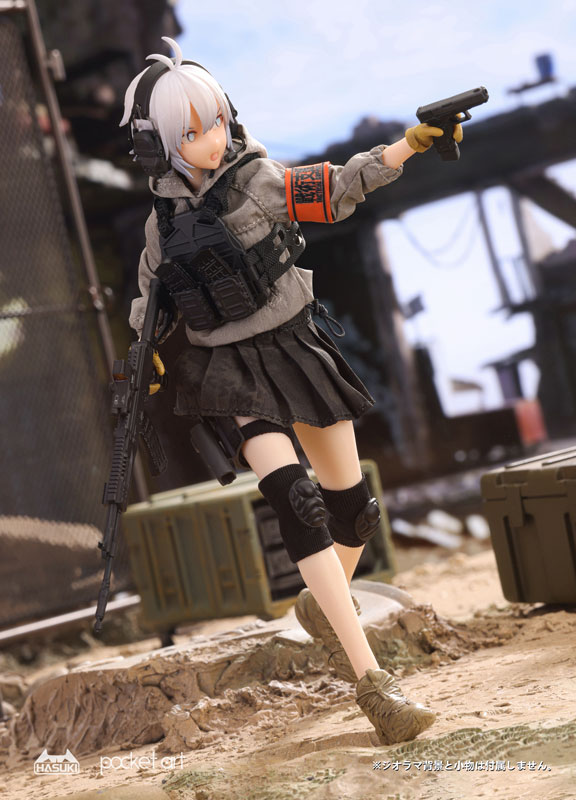 pocket art Series PA003 Rifleman Sasha Habe 1/12 Complete Model Action Figure(In-stock)