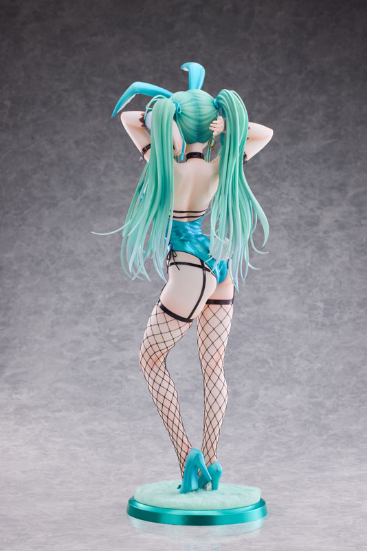 [Bonus] Green Twin Tail Bunny-chan Fishnet Tights Ver. 1/4 Complete Figure(Pre-order)