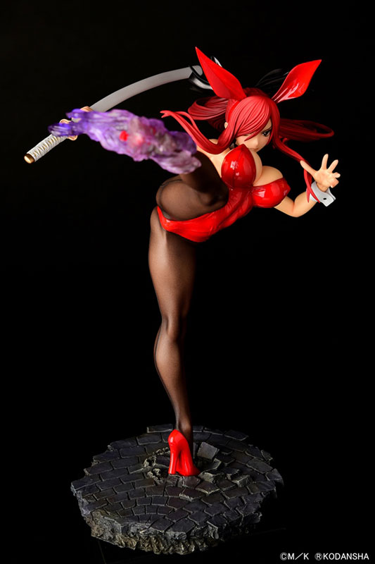 FAIRY TAIL Erza Scarlet High Kick ver. Crimson Bunny 1/6 Complete Figure(Pre-order)(Single Shipment)