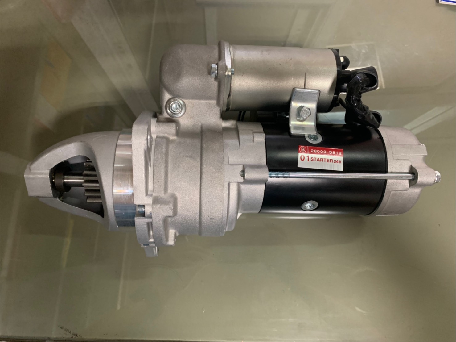 ไดสตาร์ท KOMATSU PC200-3 24V 13 ฟัน เฟืองโต 46 mm