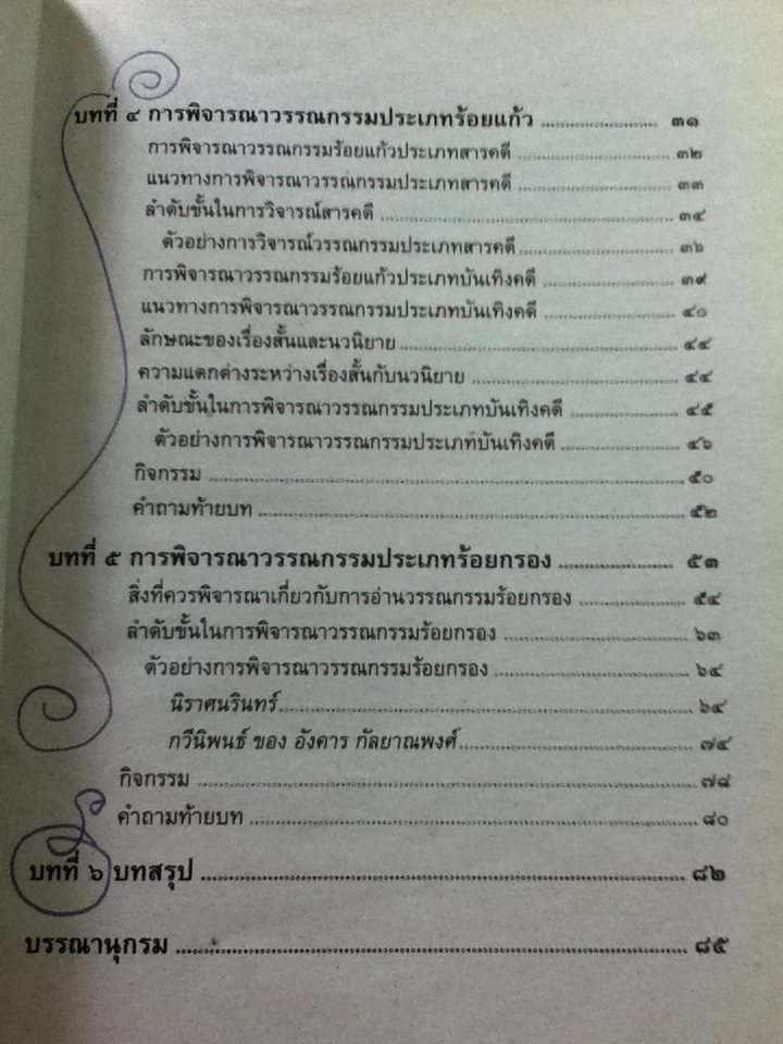 การอ่านและพิจารณาวรรณกรรม/ รศ.ดร.อัมพร สุขเกษม, อ.บรรพต ศิริชัย (หนังสือแถม)