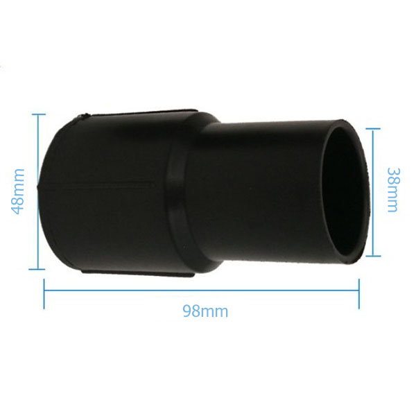 DB30016 ข้อต่อเครื่องดูดฝุ่น -ข้อต่อท่อย่น เกลียว 48 มม. (ติดตั้งที่ปลายท่อย่นดูด)
