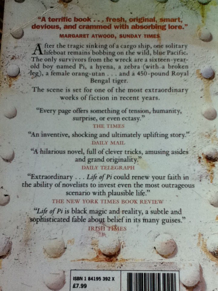 การเดินทางของพาย พาเทล / ยานน์ มาร์เทล