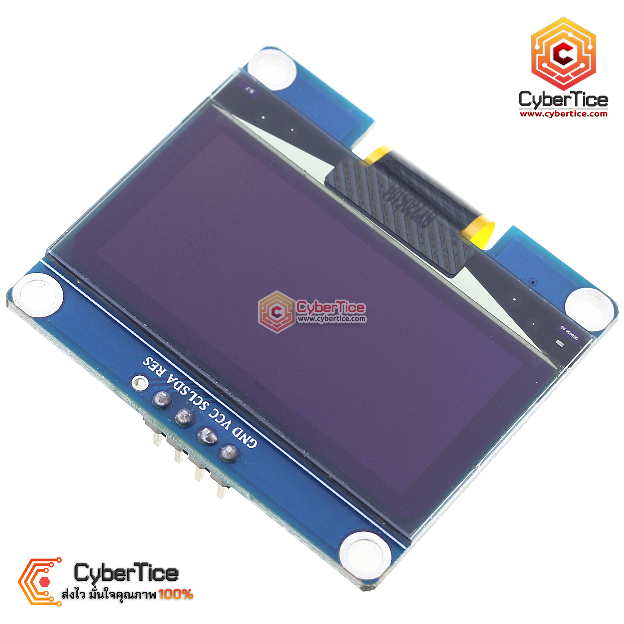 จอแสดงผล OLED 128x64 แบบ I2C SPI ขนาด 1.54นิ้ว สีขาว SSD1309 - ขาย ...