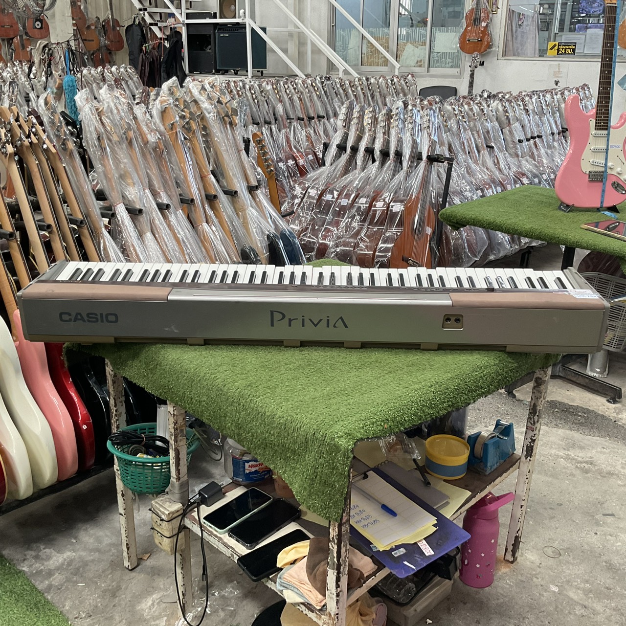 เปียโน CASIO : PX-100 สินค้าไม่พร้อมใช้งาน (ต้องซ่อม)