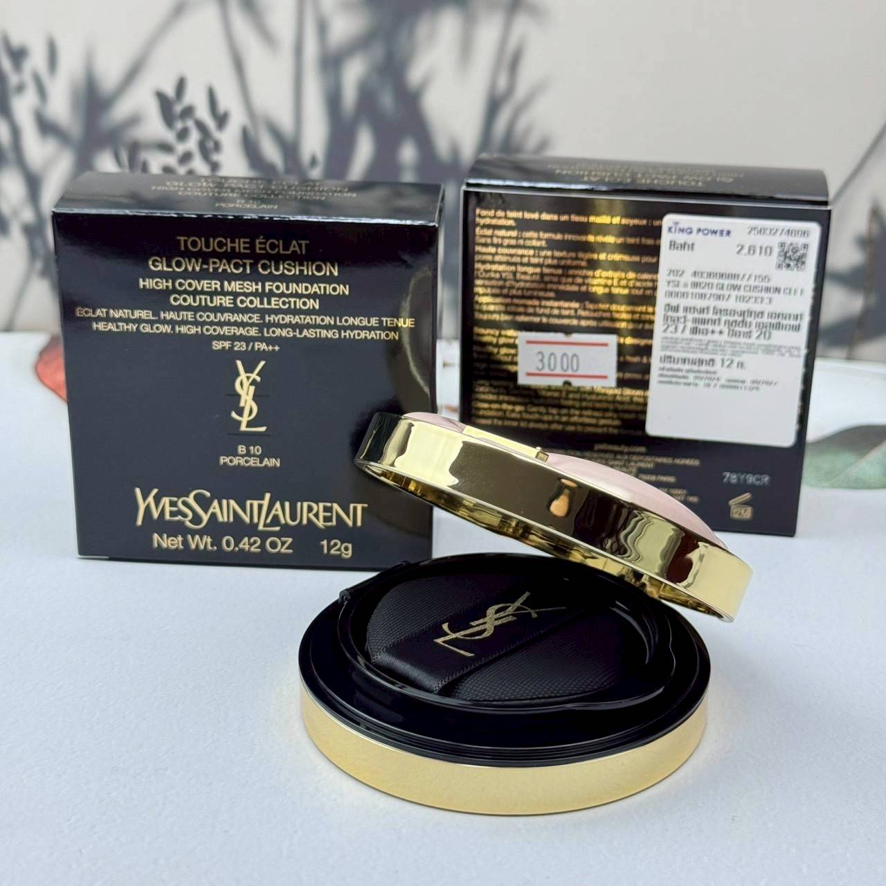 YSL TOUCHE ÉCLAT GLOW-PACT CUSHION 12 g ( มีสีให้เลือกคะ )