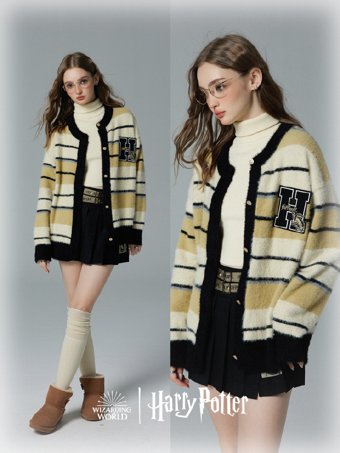 [Pre-Order] Kyouko x Harry Potter Cardigan เสื้อคาร์ดิแกน ลายทาง Winter/2023