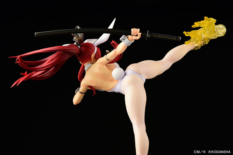 FAIRY TAIL Erza Scarlet High Kick ver. White Rabbit 1/6 Complete Figure(Pre-order)(Single Shipment)